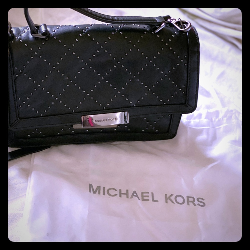 Michael Kors studded satchel